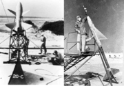 صواريخ أبحاث مبكرة في جزيرة والوپس