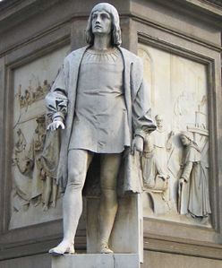 تمثال تشزارى دا سستو، تمثال ليوناردو، ميلانو[2]