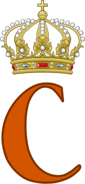 ملف:Royal Monogram of Prince Constantijn of the Netherlands.svg