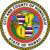 الختم الرسمي لـ Honolulu, Hawaii