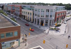 Uptown Waterloo, looking south down King Street.