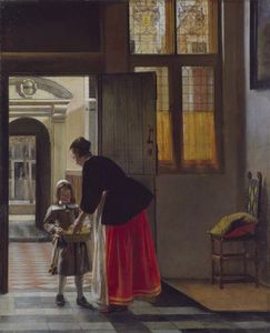 A Boy Bringing Bread, 1663