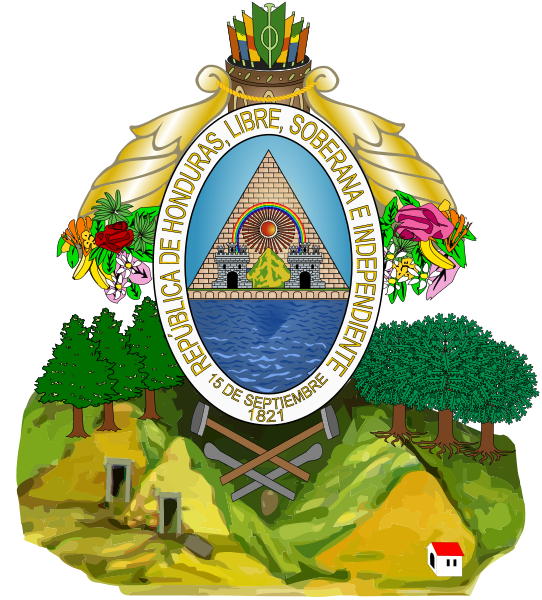 ملف:Coat of arms of Honduras.svg
