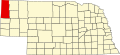 State map highlighting Sioux County