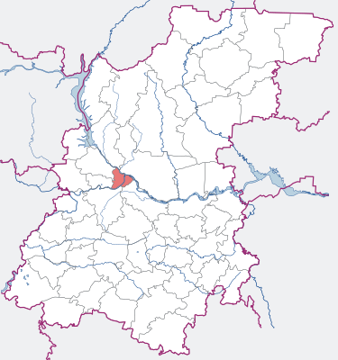 Location map Russia Nizhny Novgorod Oblast