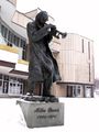 Statue of Miles Davis in Kielce