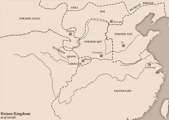 Former Yan in 369 AD