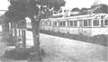 قطار تونس-حلق الوادي-المرسى الكهربائي عام 1952