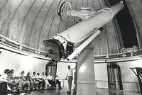 The telescope used to discover the Martian moons