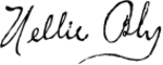 Signature reads: "Nellie Bly"