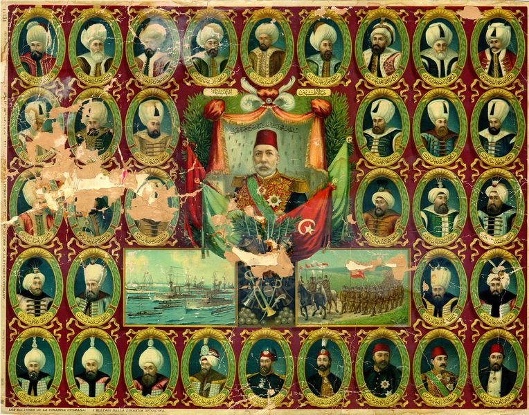 ملف:Sultans of the Ottoman Dynasty.jpg