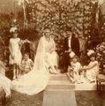 حفل زفاف شريف باشا صبري شقيق الملكة نازلي وخال الملك فاروق على عروسه نائلة هانم يكن إبنة عدلي يكن باشا.
