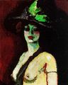 كيس ڤان دونگن, Woman with Large Hat, 1906