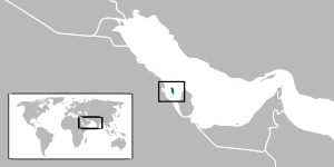 موقع  البحرين  (in green)