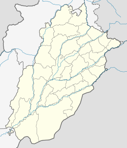 Lahore is located in پنجاب، پاكستان
