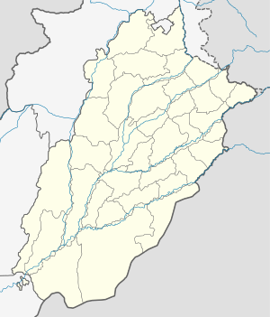 معركة الهيداسپس is located in پنجاب، پاكستان