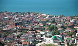 İznik general view and İznik Lake