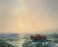 Ice in the Dnieper by Ivan Aivazovsky, 1872