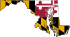 Flag-map of Maryland.svg