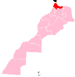 Tanger Tetouan Hoceima Region Locator map.svg