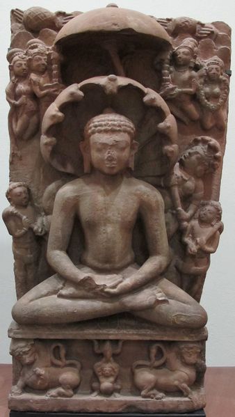ملف:India, madhya pradesh, jina parshvanatha dalla tempèesta, 600-700.JPG