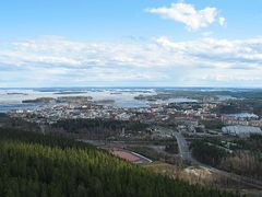 Kuopio viewed from the Puijo Tower