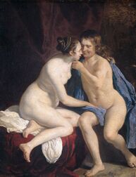 Male and Female nudes, 1650s.