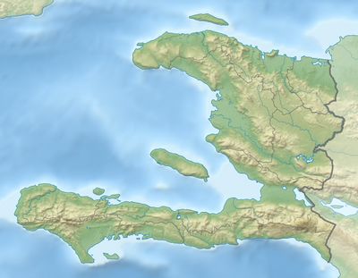 Location map Haiti