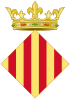 Royal arms of Aragon (Lozenge shaped and Crowned).svg