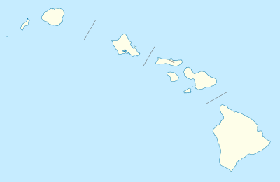 Location map Hawaii