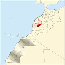 الموقع في المغرب