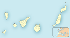 تلسكوب الكناري الكبير is located in Canary Islands