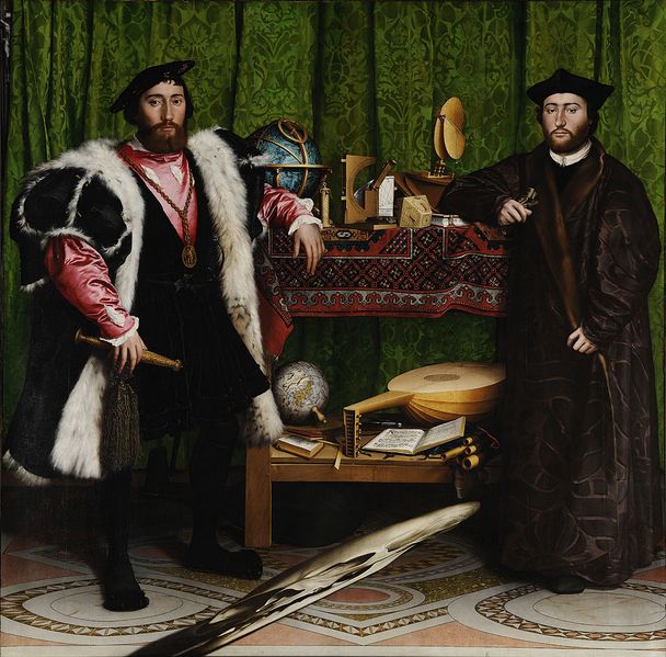 ملف:Hans Holbein the Younger - The Ambassadors - Google Art Project.jpg