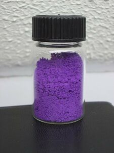 Manganese violet is a synthetic pigment invented in the mid-19th century.