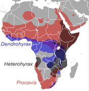 Map of range
