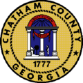 Old seal of Chatham County