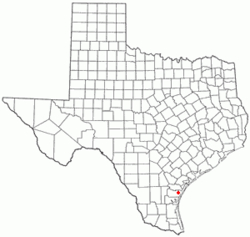 الموقع في ولاية تكساس