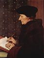 Erasmus by Hans Holbein the Younger, 1523