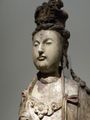 A wooden Bodhisattva from the Song Dynasty (960-1279)