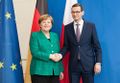 Morawiecki with Angela Merkel, Berlin, Germany 2018
