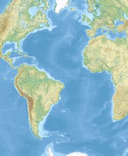 زلزال لشبونة 1755 is located in المحيط الأطلسي