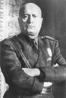 Benito Mussolini, late 1930s