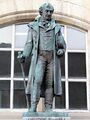 Statue of Nicolas Leblanc (1742–1806). French chemist and surgeon he invented artificial soda ash.[30]