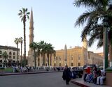 Kairo Al Hussein Mosque BW 1.jpg
