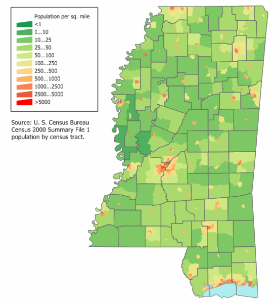 ملف:Mississippi population map.png