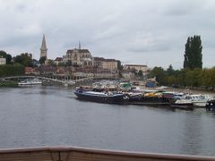 The Yonne river at Auxerre.