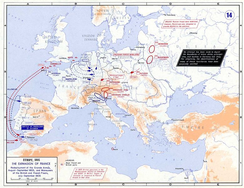ملف:Strategic Situation of Europe 1805.jpg