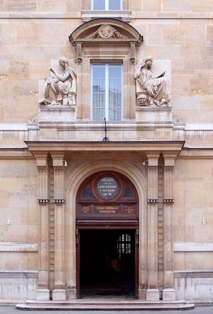 École normale supérieure de Paris, 26 January 2013.jpg