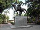 Monument to Simón Bolívar in the homonymous park