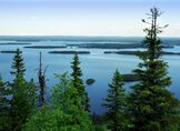Lake Pielinen as seen from Koli; one of the most acknowledged landscapes in Finland
